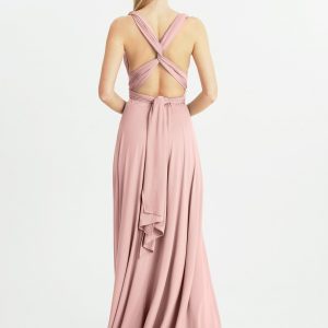 Multi Wrap Dress – Wickelkleid – Brautjungfern Kleid (Rosa 2.0)