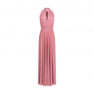 Multi Wrap Dress – Wickelkleid – Brautjungfern Kleid (Rosa)