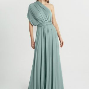 Multi Wrap Dress – Wickelkleid – Brautjungfern Kleid (Hellblau)