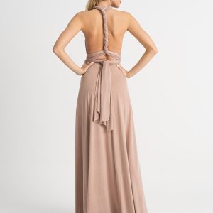 Multi Wrap Dress – Wickelkleid – Brautjungfern Kleid – Antikes Pink