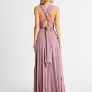 Multi Wrap Dress – Wickelkleid – Brautjungfern Kleid – Lila